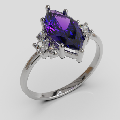 Anillo de Compromiso Marquis Kylia Oro 18K