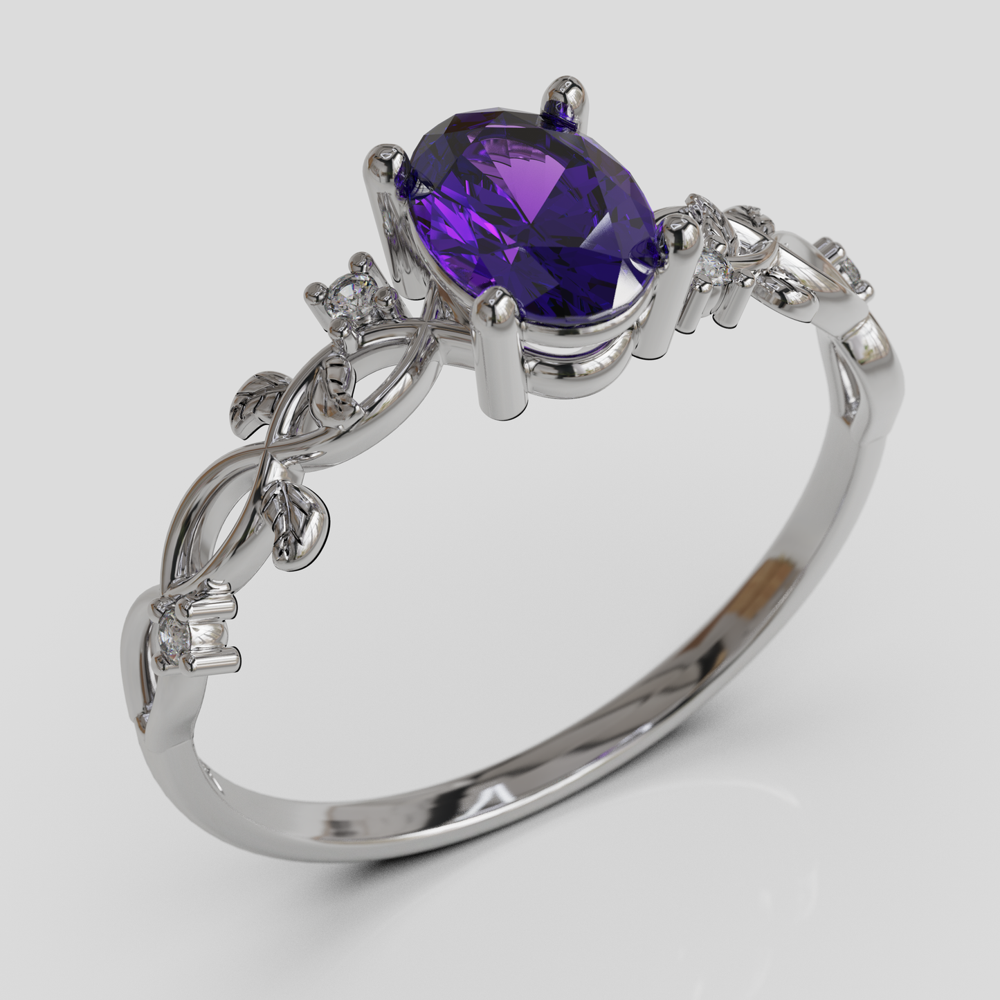 Anillo de Compromiso Olivia