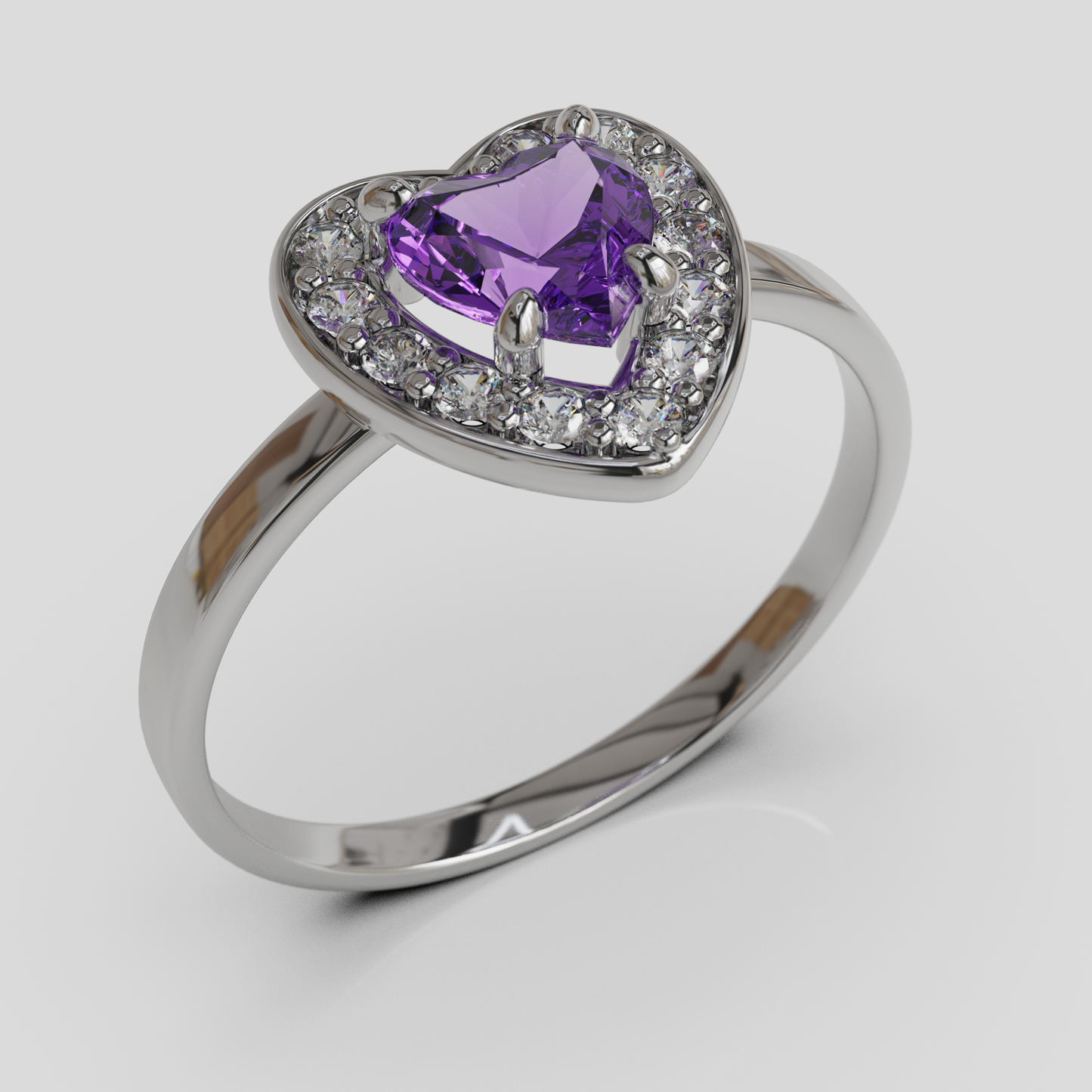Anillo Princess Solitario