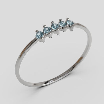 Anillo de Compromiso Estela
