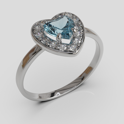 Anillo Princess Solitario