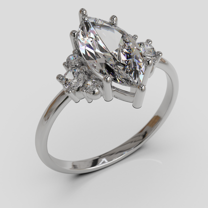 Anillo de Compromiso Marquis Kylia Oro 18K