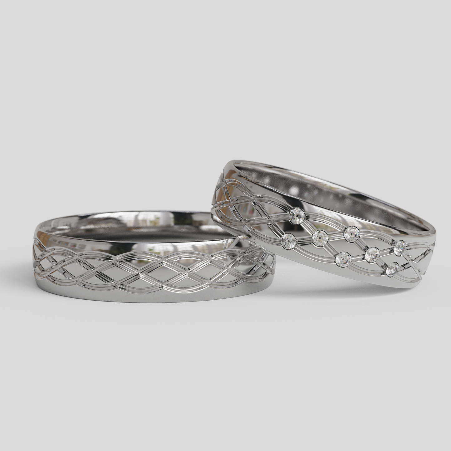 Argollas Matrimonio Ginebra Oro 18k