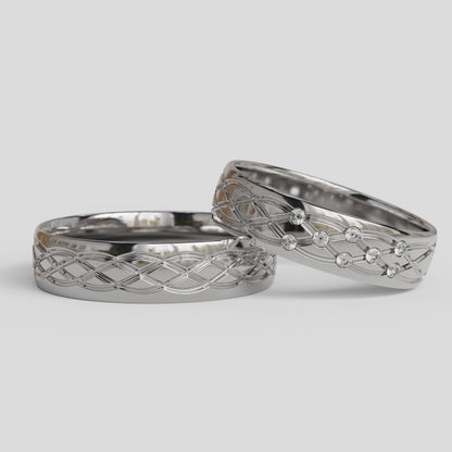 Argollas Matrimonio Ginebra Oro 18k