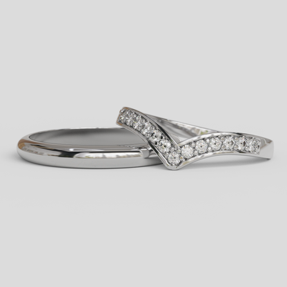 Argollas de Matrimonio Maravilla Oro 18k