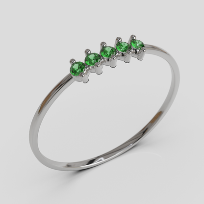 Anillo de Compromiso Estela