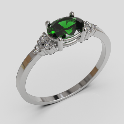 Anillo de Compromiso Kaleido Oro 18K