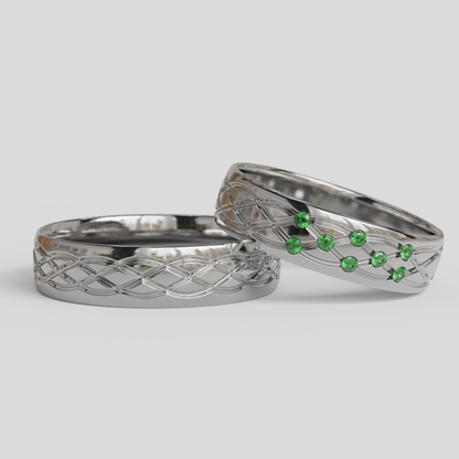 Argollas Matrimonio Ginebra Oro 18k