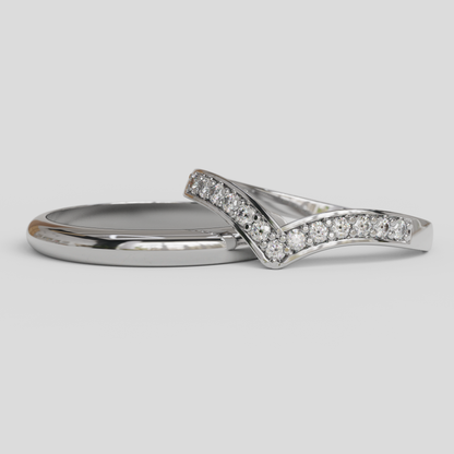 Argollas de Matrimonio Maravilla Oro 18k