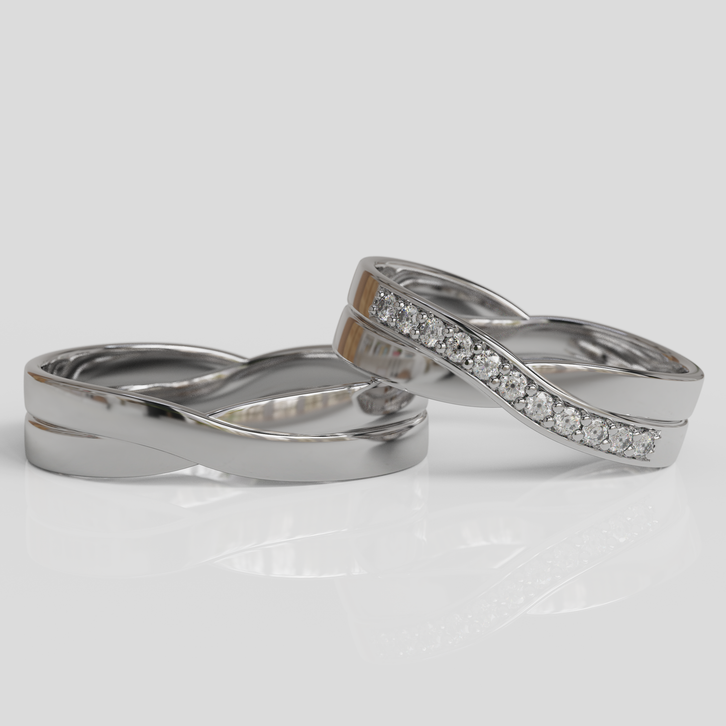 Argollas Matrimonio Vincio Oro 18k