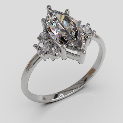 Anillo de Compromiso Marquis Kylia Oro 18K