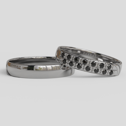 Argollas de Matrimonio Livia Oro 18k