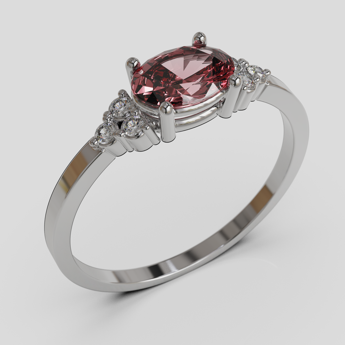 Anillo de Compromiso Kaleido Oro 18K