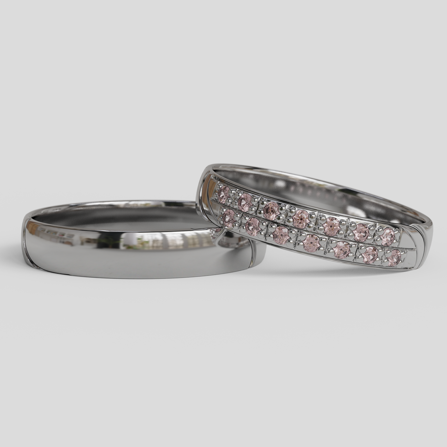Argollas de Matrimonio Livia Oro 18k
