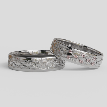 Argollas Matrimonio Ginebra Oro 18k