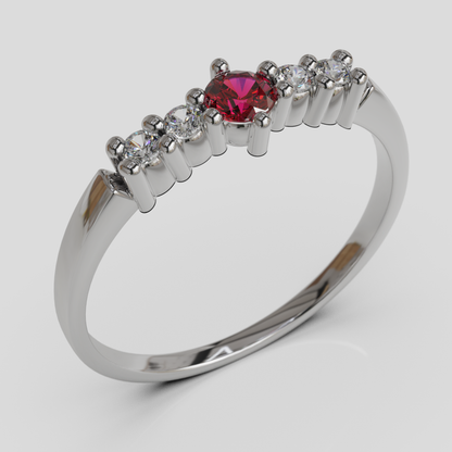 Anillo de Compromiso Irina