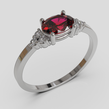Anillo de Compromiso Kaleido Oro 18K