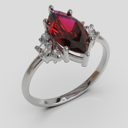 Anillo de Compromiso Marquis Kylia Oro 18K