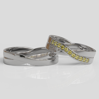 Argollas Matrimonio Vincio Oro 18k