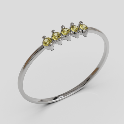 Anillo de Compromiso Estela
