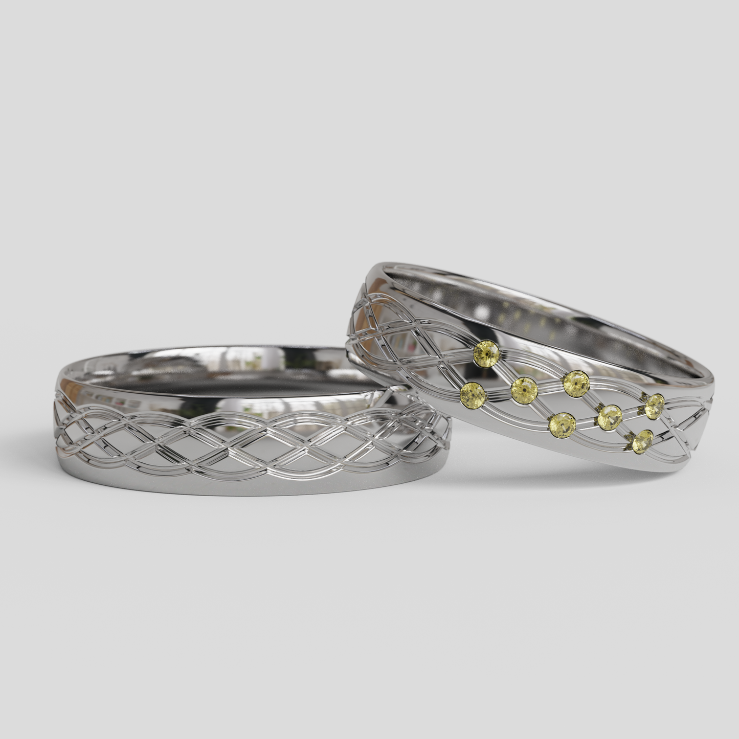 Argollas Matrimonio Ginebra Oro 18k