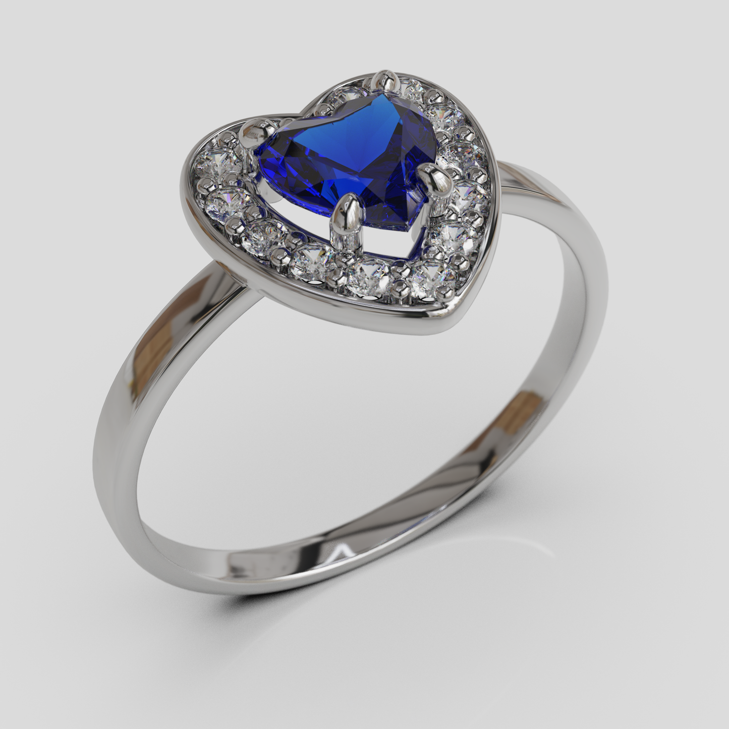 Anillo Princess Solitario