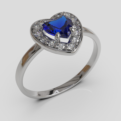 Anillo Princess Solitario