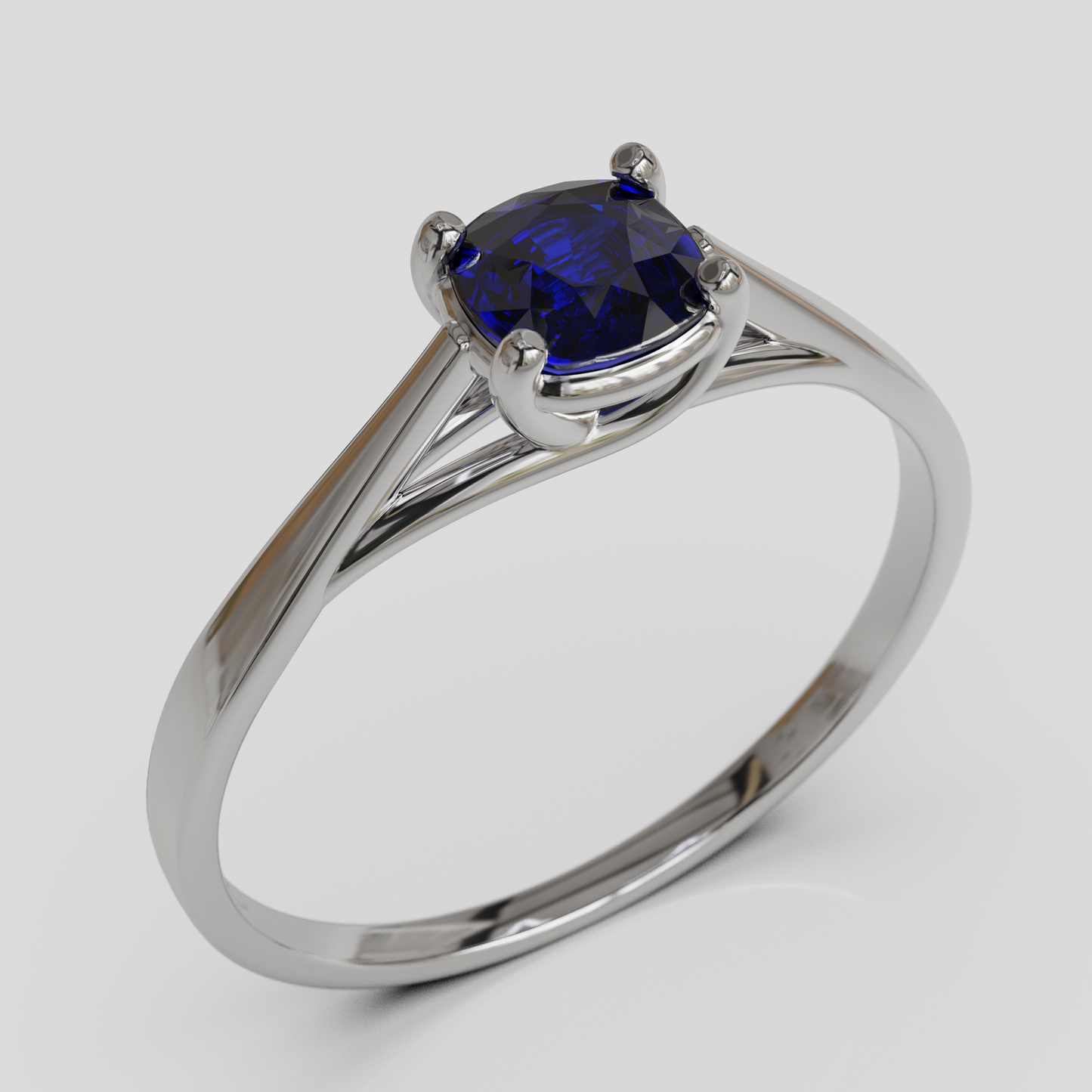 Anillo de Compromiso Prisma Solitario