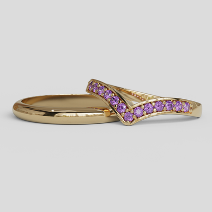 Argollas de Matrimonio Maravilla Oro 18k