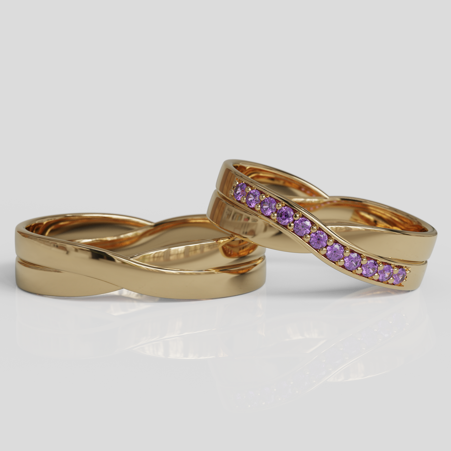 Argollas Matrimonio Vincio Oro 18k