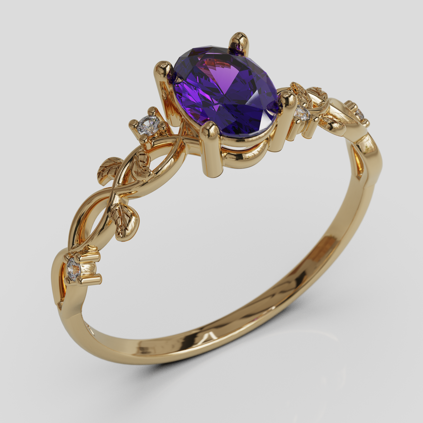 Anillo de Compromiso Olivia