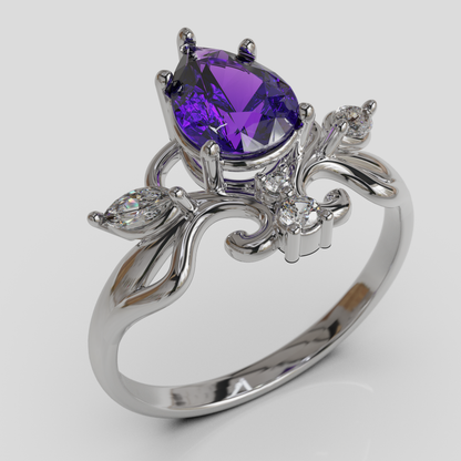 Anillo de Compromiso Ophelia Oro 18K