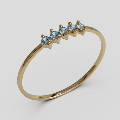 Anillo de Compromiso Estela