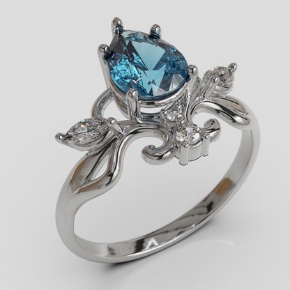 Anillo de Compromiso Ophelia Oro 18K