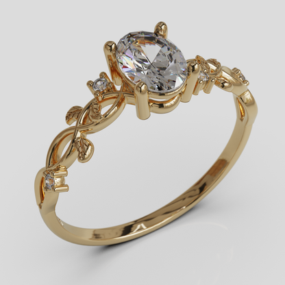 Anillo de Compromiso Olivia