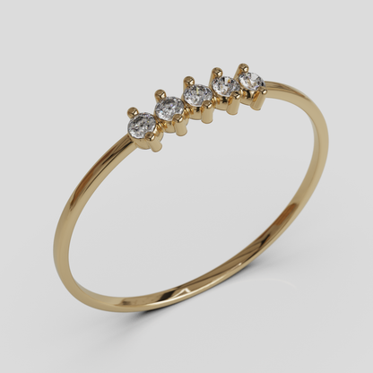 Anillo de Compromiso Estela