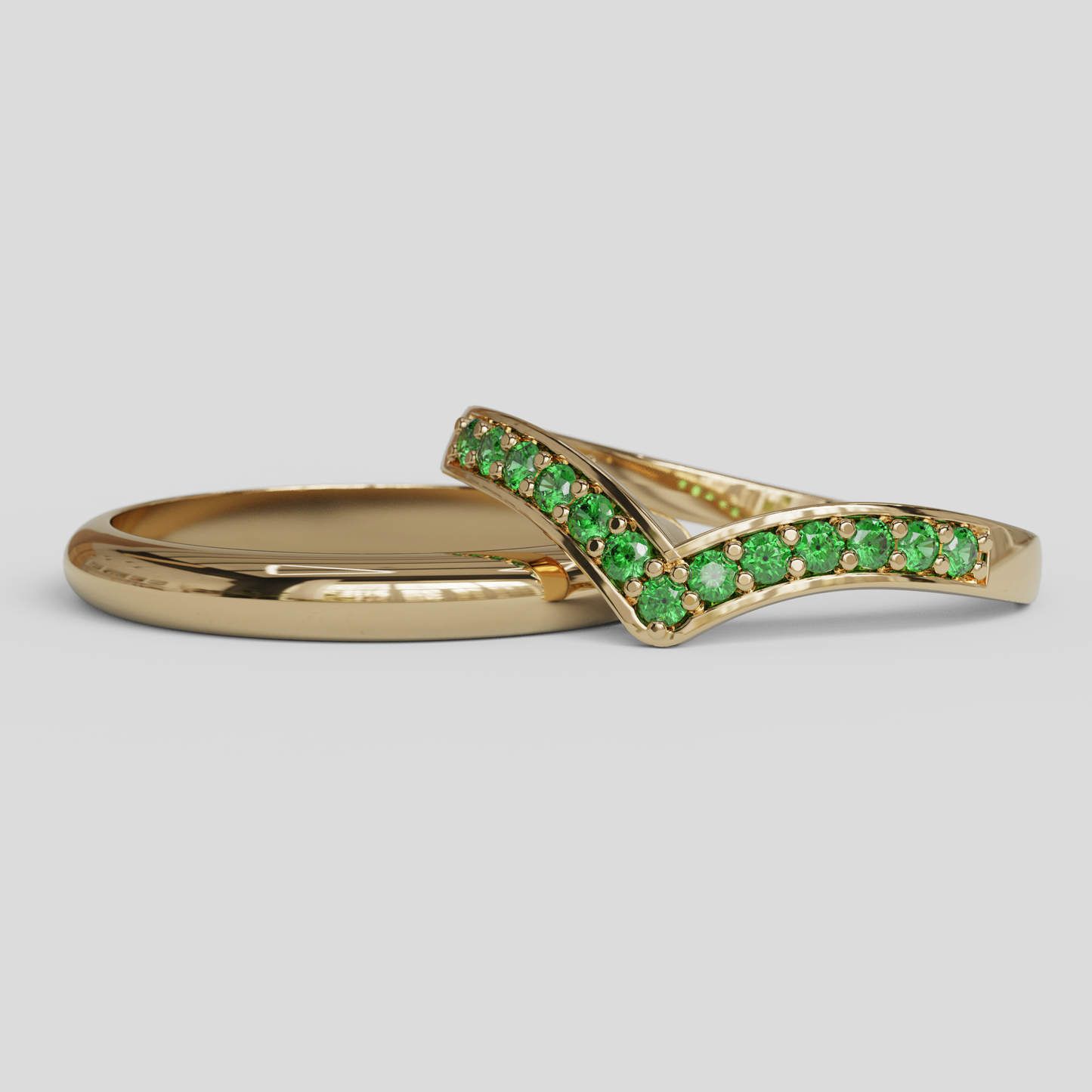 Argollas de Matrimonio Maravilla Oro 18k