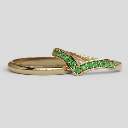 Argollas de Matrimonio Maravilla Oro 18k