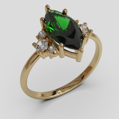 Anillo de Compromiso Marquis Kylia Oro 18K
