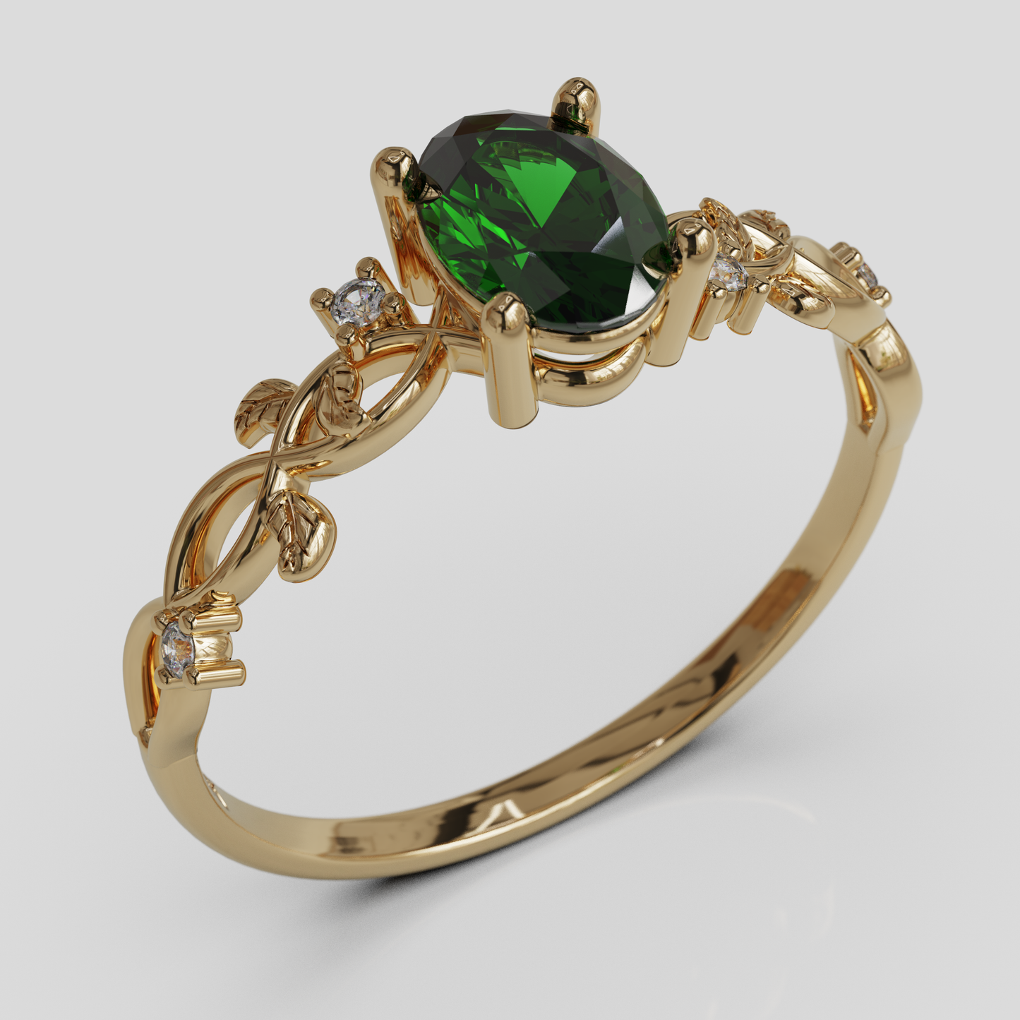 Anillo de Compromiso Olivia