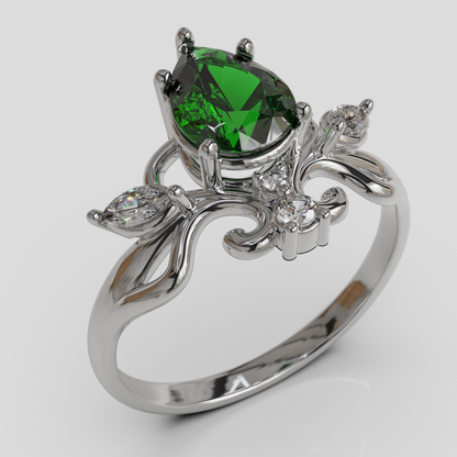 Anillo de Compromiso Ophelia Oro 18K