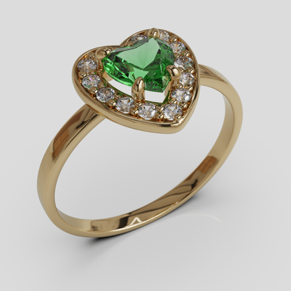 Anillo Princess Solitario
