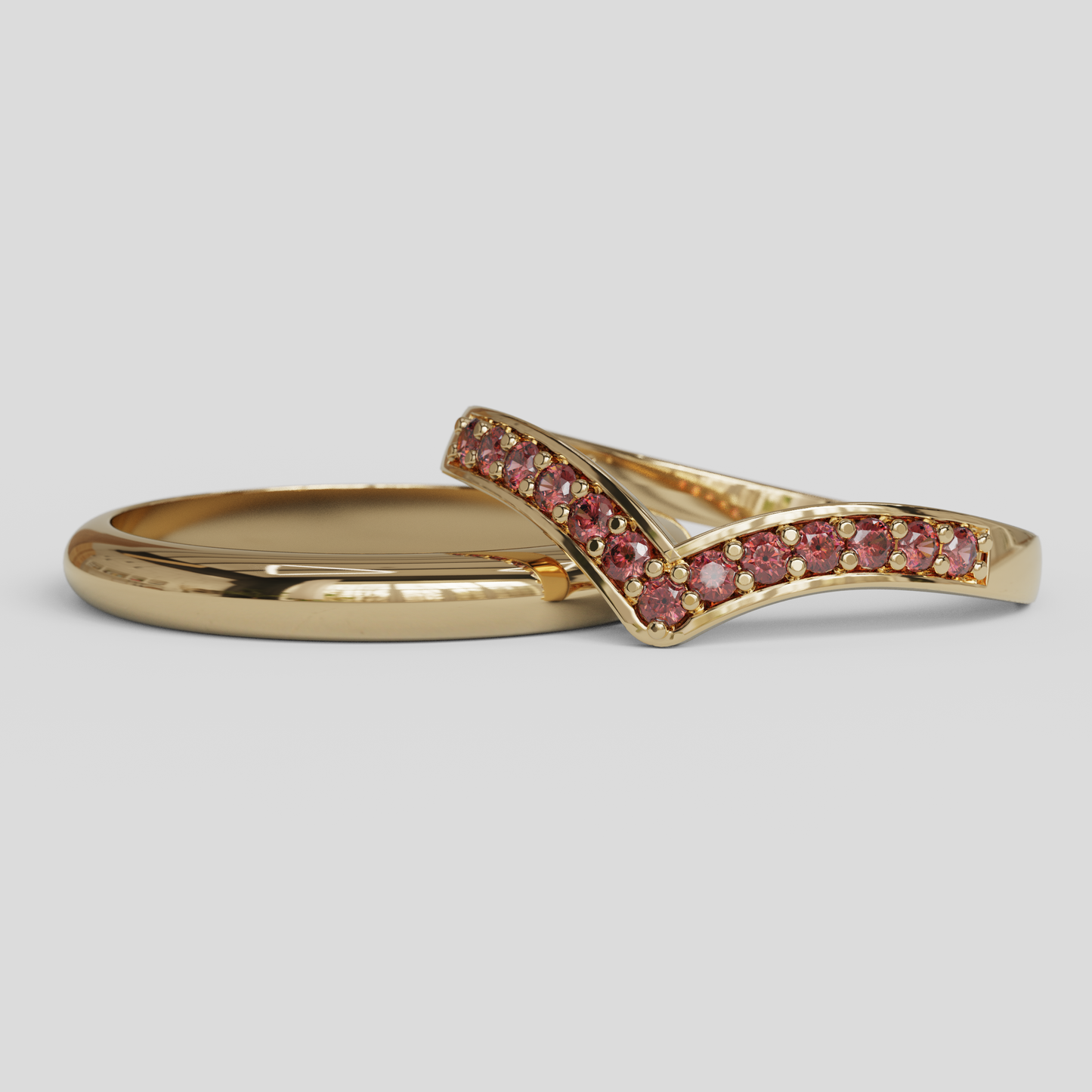 Argollas de Matrimonio Maravilla Oro 18k