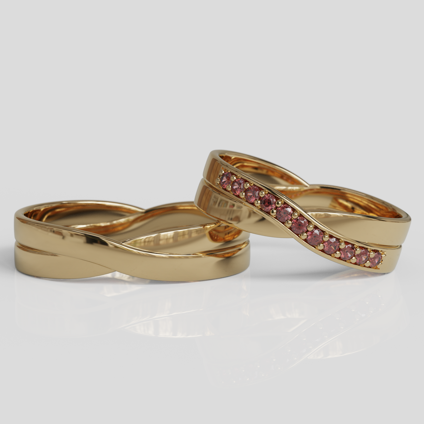 Argollas Matrimonio Vincio Oro 18k