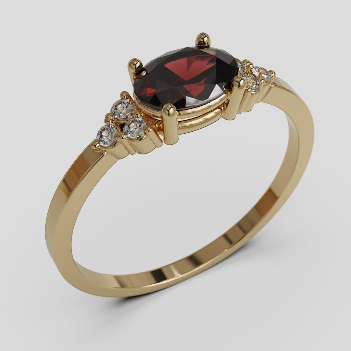 Anillo de Compromiso Kaleido Oro 18K