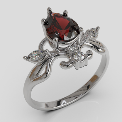 Anillo de Compromiso Ophelia Oro 18K