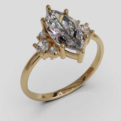 Anillo de Compromiso Marquis Kylia Oro 18K