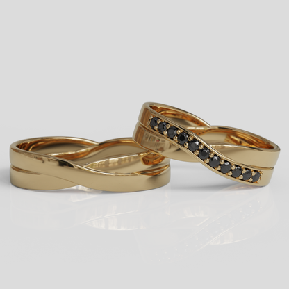 Argollas Matrimonio Vincio Oro 18k
