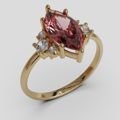 Anillo de Compromiso Marquis Kylia Oro 18K
