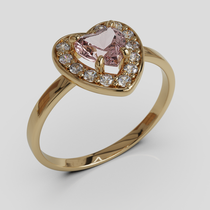Anillo Princess Solitario